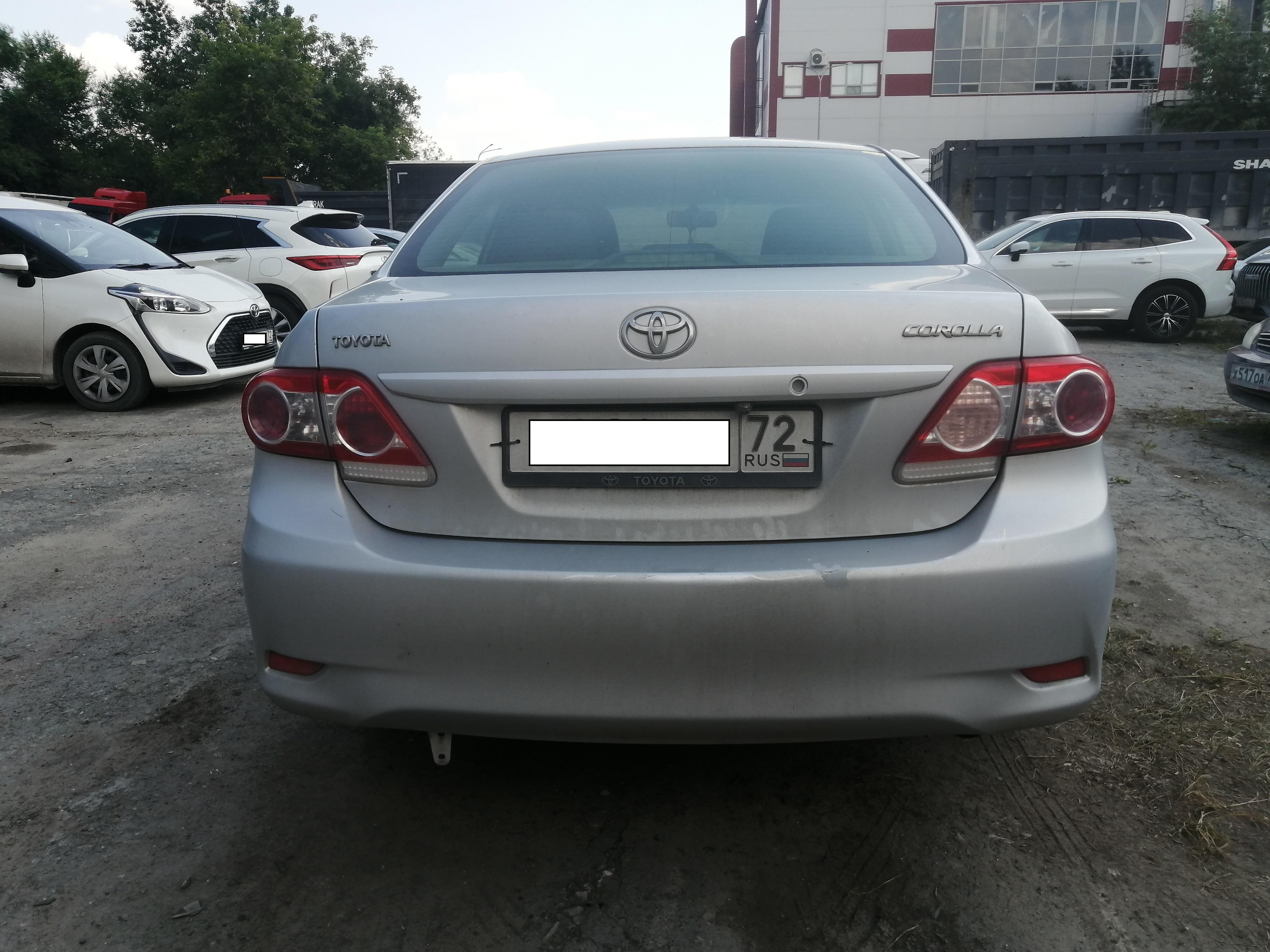 Toyota Corolla, 2010