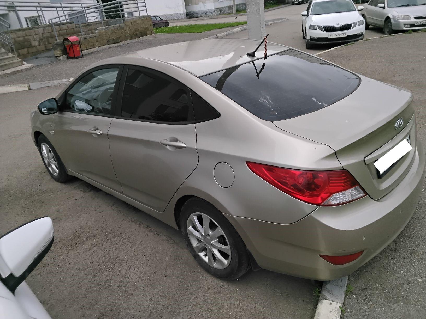 Hyundai Solaris, 2012 Hyundai Solaris, 2012