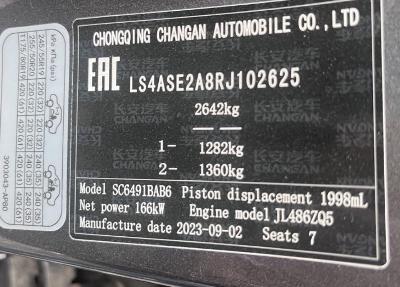 Changan Cs95, 2023